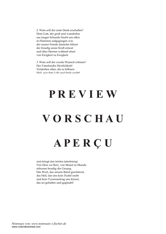 Product gallery: Page 3 of 3 Bundeslied , , Piano and Voice