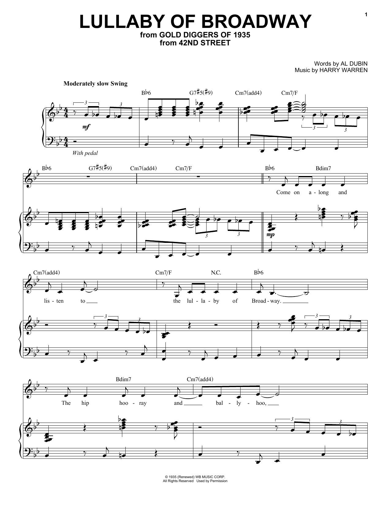 Produktbild zu: Lullaby Of Broadway