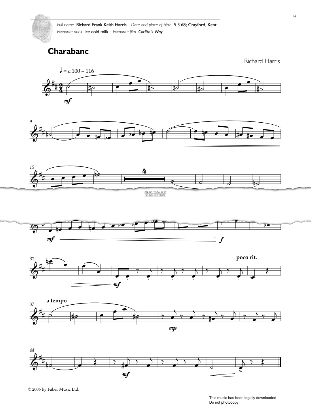 Product gallery: Page 1 of 1 Charabanc, Richard Harris