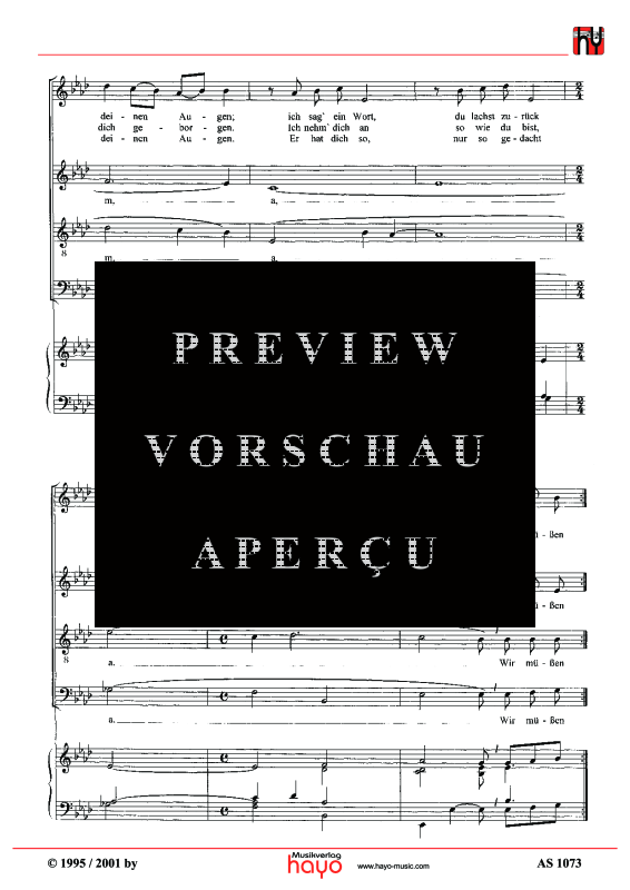 gallery: Wir müssen lernen zu lachen, , (Gemischter Chor und Klavier ad lib.)