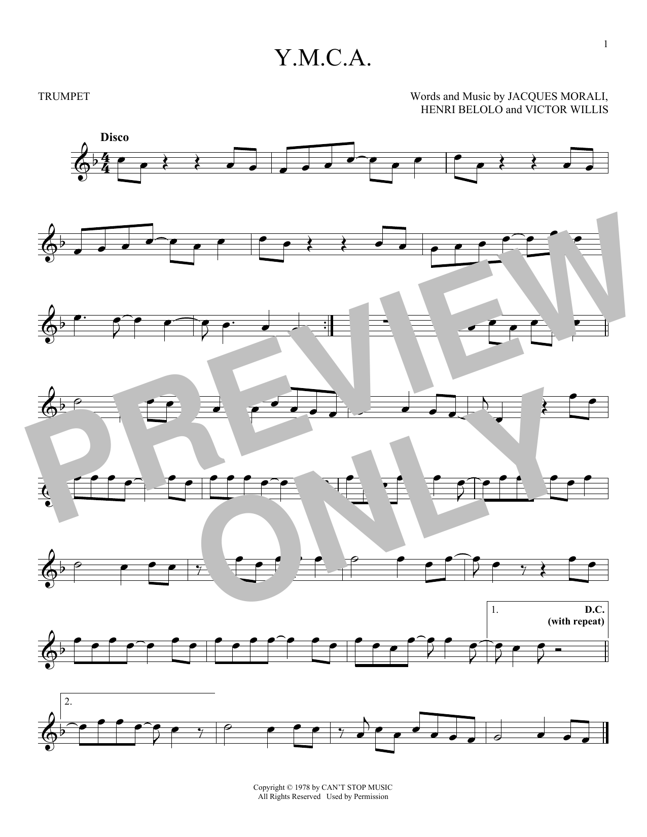 Product picture to:  Y.M.C.A. - Village People