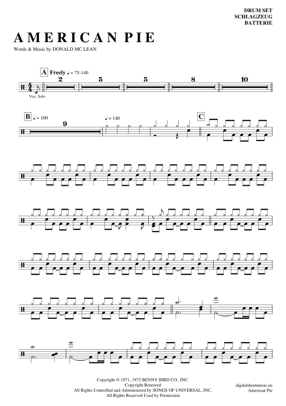 Product picture to: American Pie Don Mclean