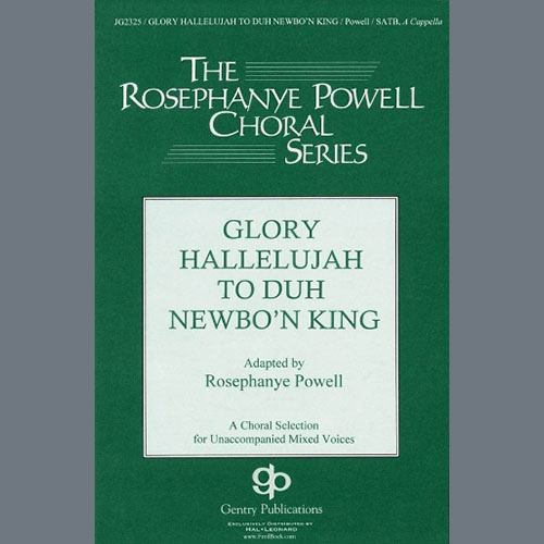 cover: Glory Hallelujah To Duh Newbo'n King!, Rosephanye Powell