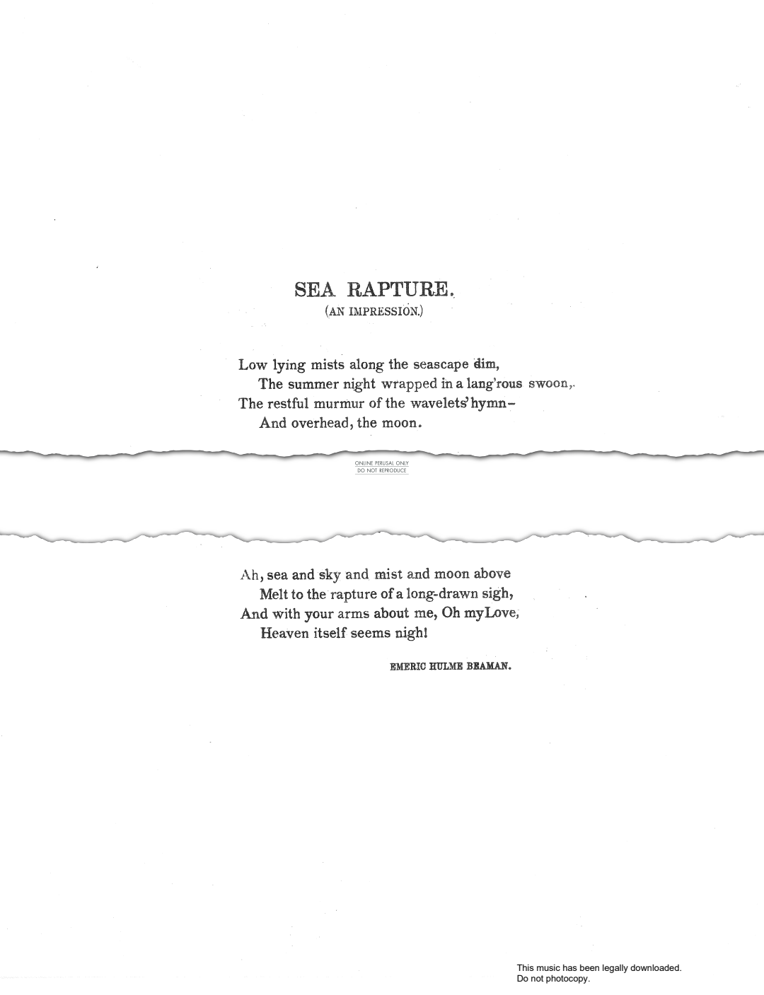 Product picture to: Sea Rapture