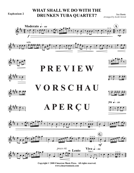 Product gallery: Page 8 of 10 What Would You Do With a Drunken Tuba Quartet? , , (Tuba Quartet: 2x Baritone, 2xTuba)