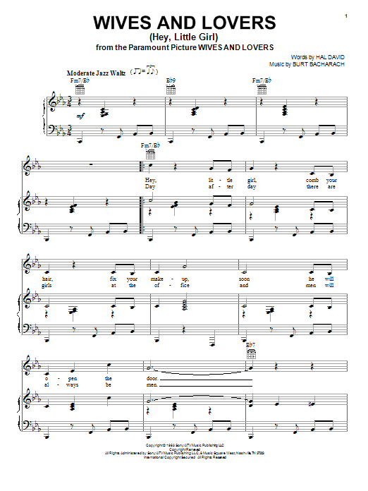 Produktbild zu: Wives And Lovers (Hey, Little Girl)