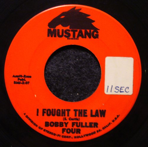 cover: I Fought The Law, Bobby Fuller Four