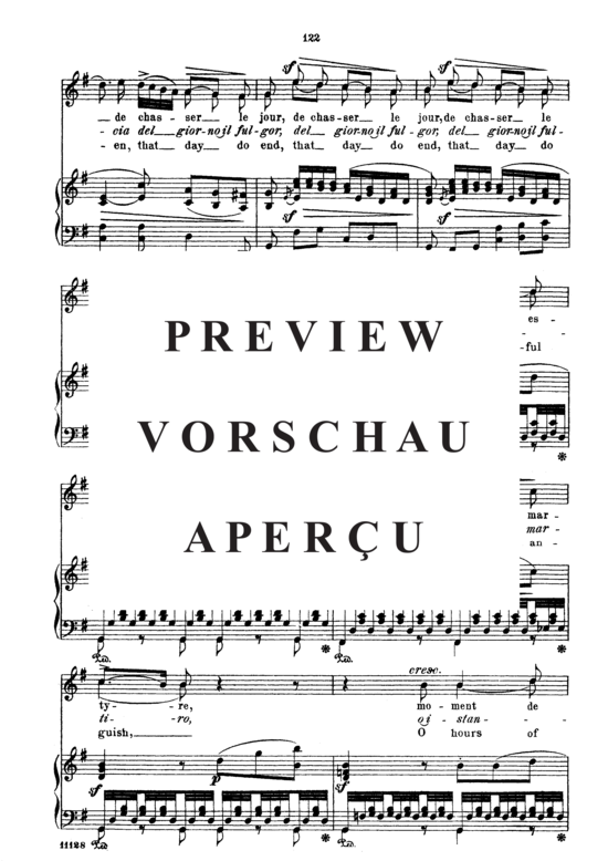 Product gallery: Page 4 of 8 O notte dea del mistero, Parisotti, Alessandro, Medium Voice and Piano