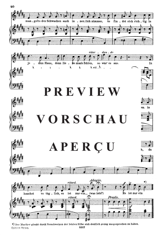 Product gallery: Page 4 of 4 Rätsel, Op.25 No.16, , High Voice and Piano