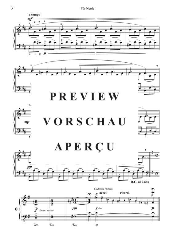 Produktgalerie: Seite 4 von 4 Für Neele , , Klavier Solo