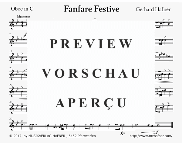 Product gallery: Page 11 of 11 Fanfare Festive, , (large wind orchestra)