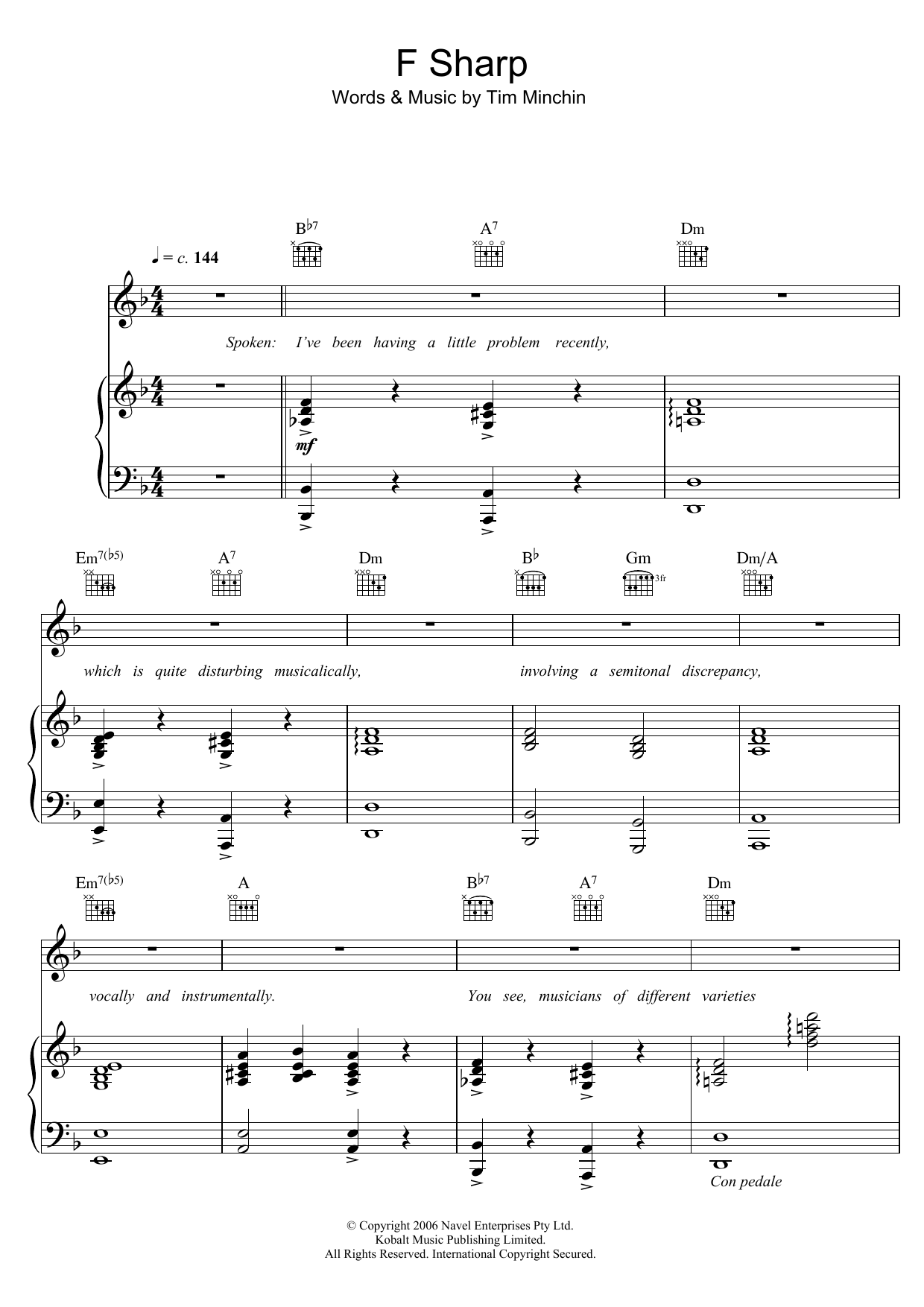 Produktbild zu: F Sharp