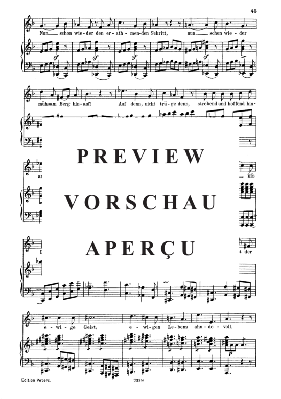 Product gallery: Page 3 of 6 An schwager Kronos D.369, , Medium Voice and Piano