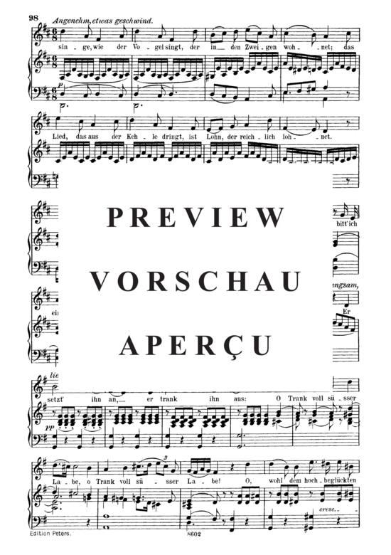 Product gallery: Page 6 of 7 Der Sänger D.149, , Medium Voice and Piano