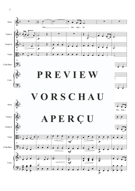 Produktgalerie: Seite 5 von 11 Ombra mai fu aus Serse, , Solo Gesang und Orchester
