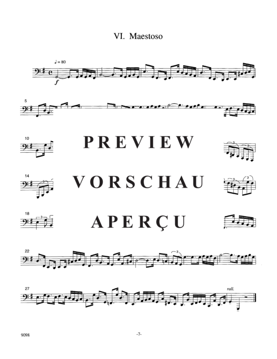 Product gallery: Page 9 of 10 Seven Melodic Etudes , , (Tuba Solo)