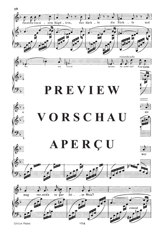 gallery: Der Nussbaum, Op.25 No.3 , , (Gesang mittel + Klavier)