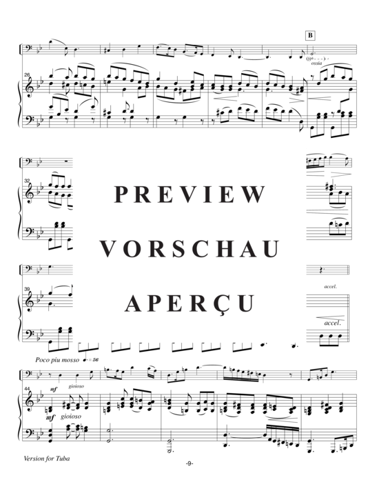 Product gallery: Page 11 of 21 Pershing Concerto , , (tuba + piano)