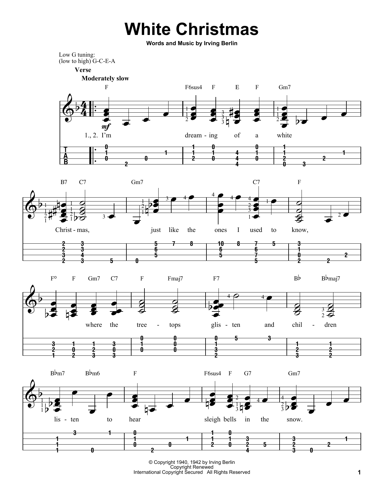 Product gallery: Page 1 of 1 White Christmas, Irving Berlin