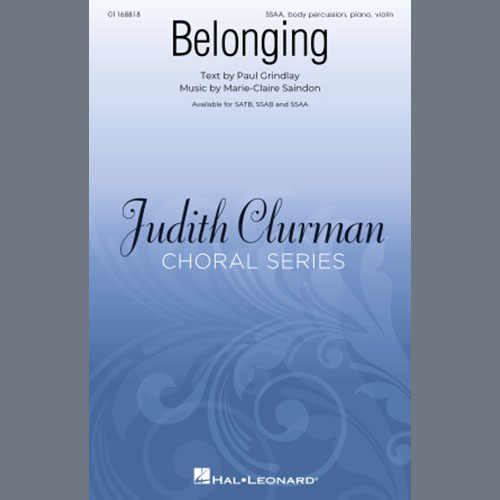 Produktbild zu: Belonging