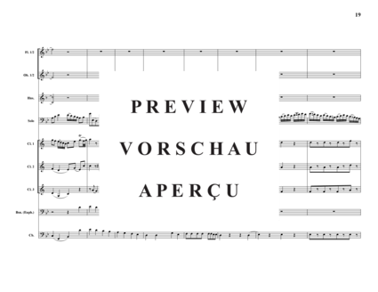 Product gallery: Page 20 of 21 Concerto in B , , (bassoon/baritone + woodwind ensemble)