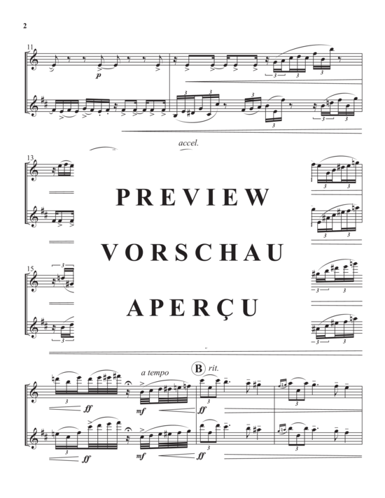 Product gallery: Page 4 of 14 In a Landscape , , (Woodwind duet for flute + clarinet in Bb)