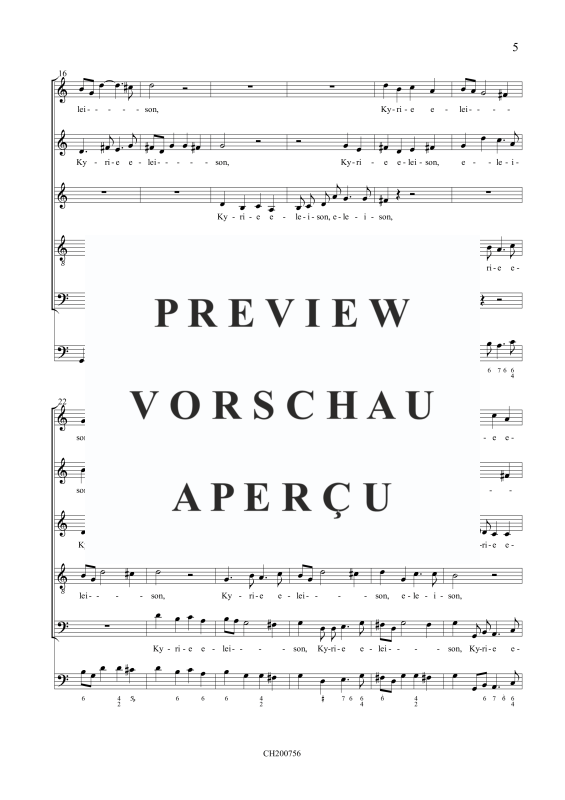 gallery: Missa à 10, , (Gemischtes Ensemble 5 Stimmen, 4 Violen, Fagott und Orgel)