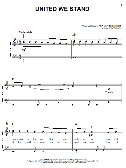 Produktbild zu: United We Stand