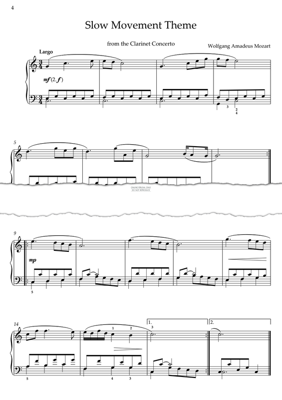 Product picture to: Adagio (from 'Concerto for Clarinet in A K622')