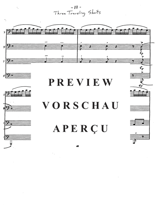Product gallery: Page 13 of 21 Three Traveling Shorts , , (Tuba Quartett EETT)