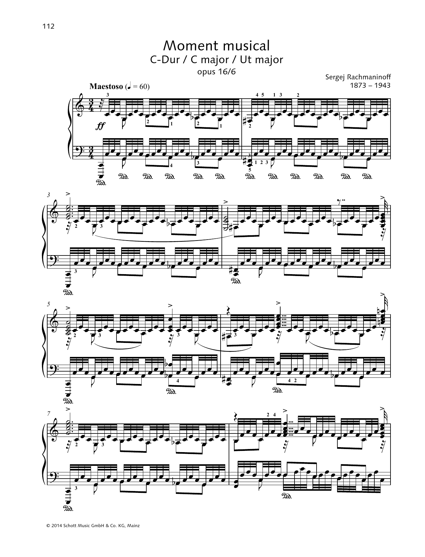 Product picture to: Moment Musical