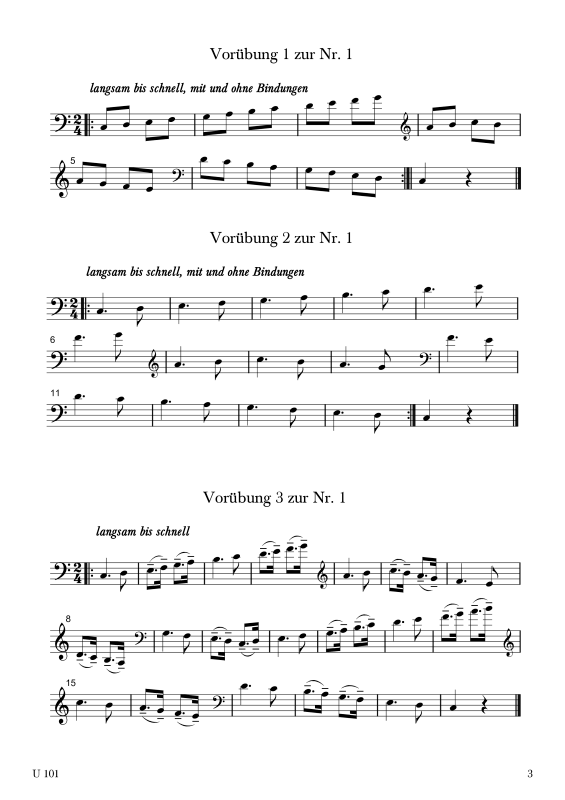 Produktgalerie: Seite 1 von 11 30 Etuden, , Kontrabass