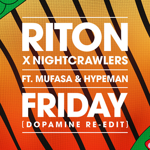 cover: Friday (feat. Mufasa & Hypeman), Riton and Nightcrawlers, Klavier
