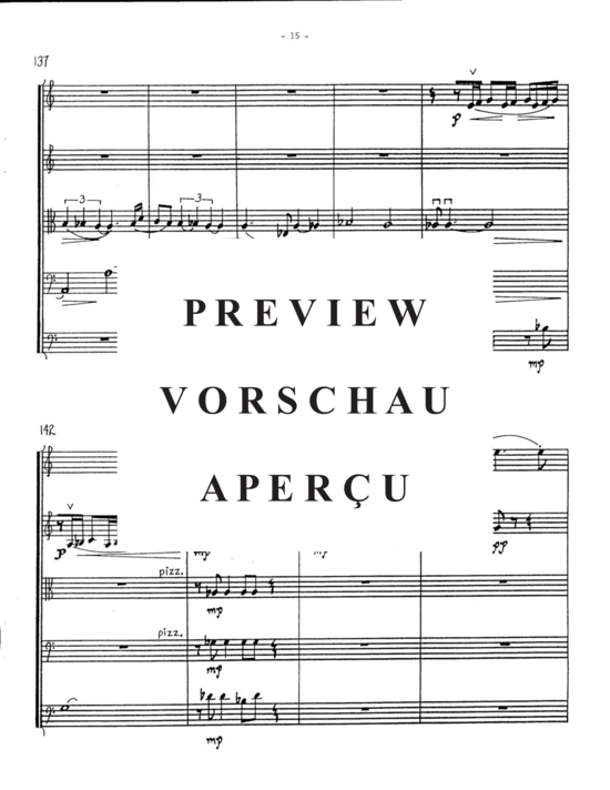 Produktgalerie: Seite 18 von 21 Sinfonietta , , (Streichquintett: 2 Geigen, Bratsche, Cello und Kontrabass)