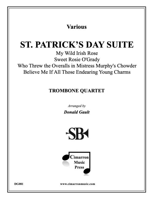 cover: St. Patrick's Day Suite, , Posaunen Quartett