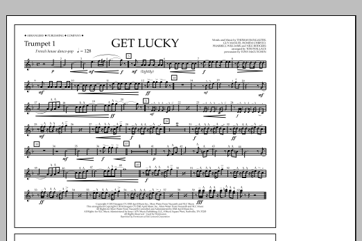 Produktbild zu:  Get Lucky - Trumpet 1 - Tom Wallace