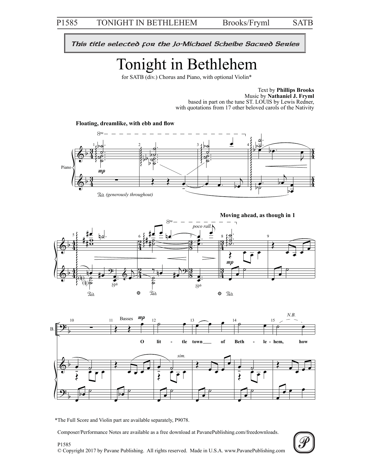 Product picture to: Tonight In Bethlehem
