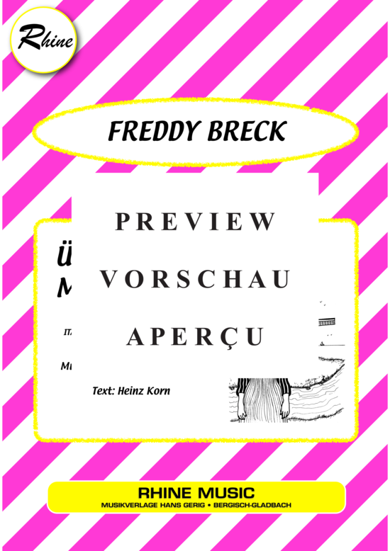Produktgalerie: Seite 2 von 11 Überall, wo die Meisjes sind , Breck, Freddy, (Melodie-Stimmen in C/B/Es)