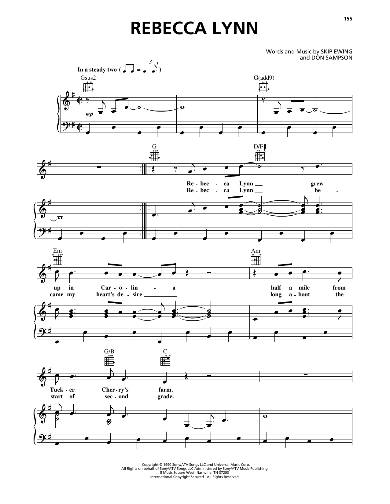 Produktbild zu: Rebecca Lynn