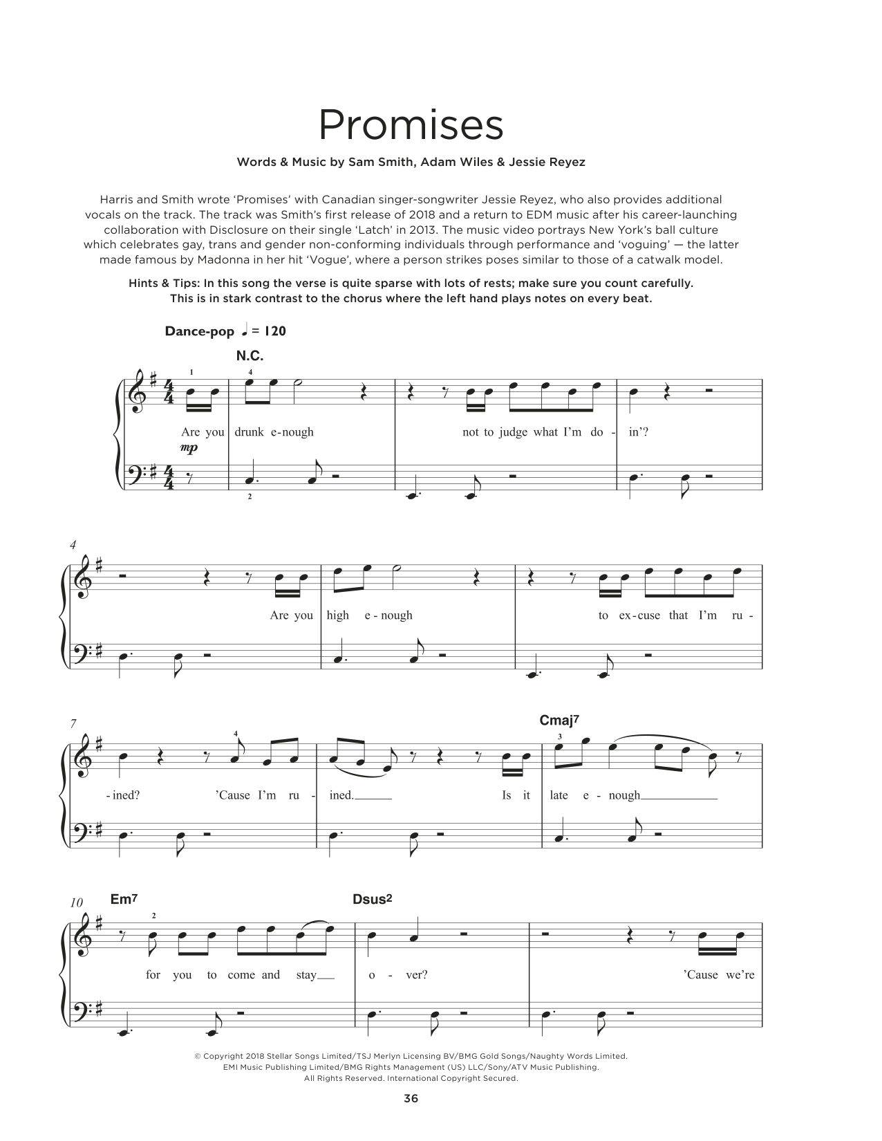 Product picture to: Promises (feat. Sam Smith)