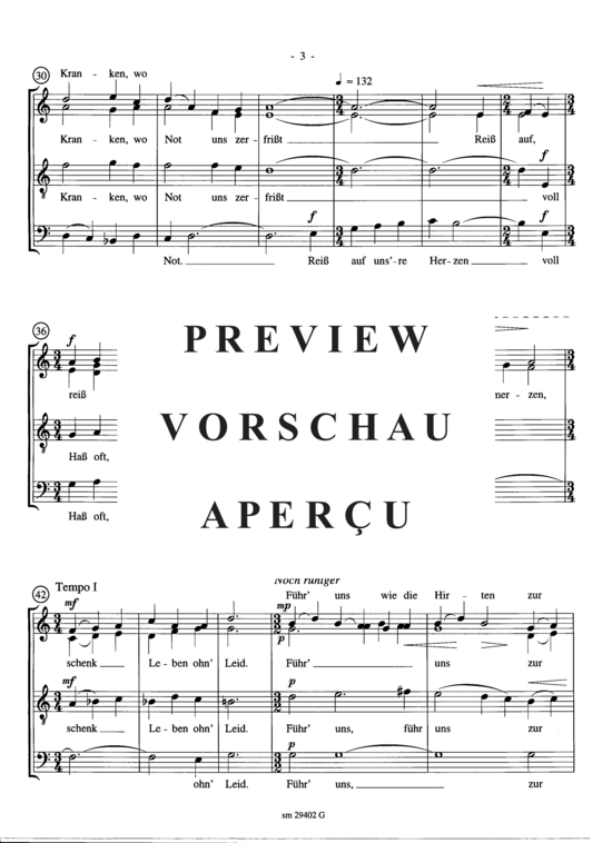 Product gallery: Page 4 of 5 Herr, zögre doch nicht , , (mixed choir)