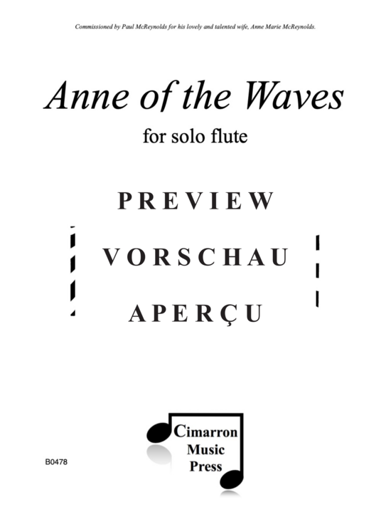 Product gallery: Page 2 of 10 Anne of the Waves , , (flute solo)