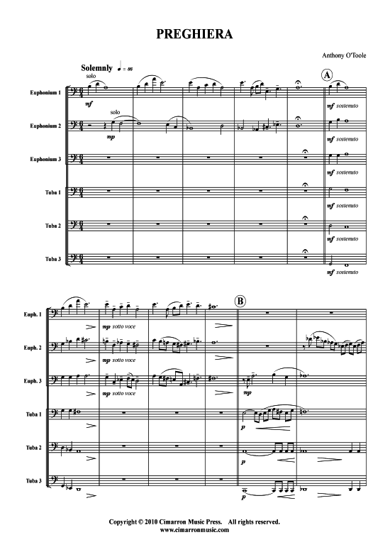 Product picture to: Preghiera Anthony O'Toole