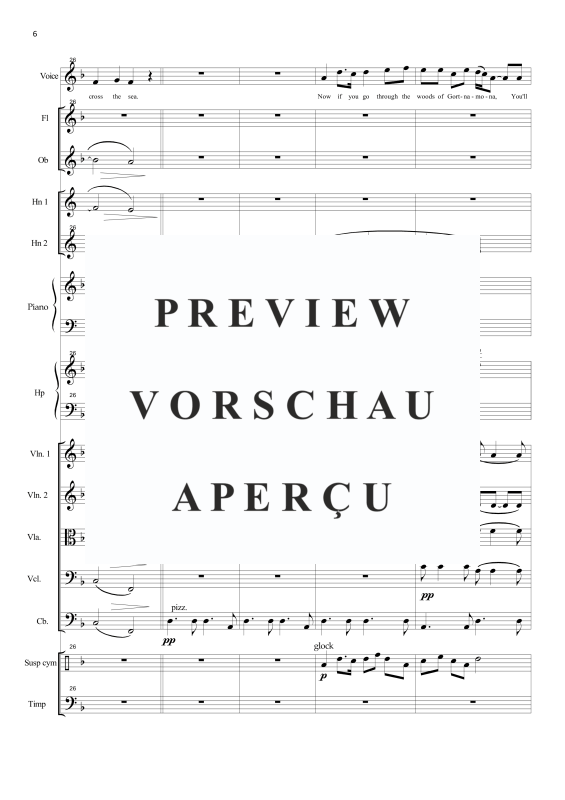 Produktgalerie: Seite 9 von 11 Gortnamona, , Solo Gesang und Orchester