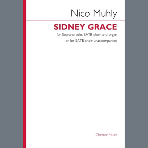 cover: Sidney Grace, Nico Muhly, Chor