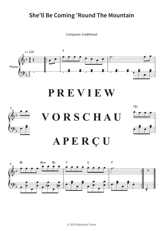 Produktbild zu: She´ll Be Coming ´Round The Mountain Lars Opfermann