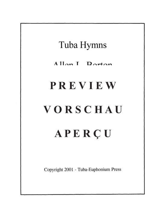 Product gallery: Page 3 of 21 Tuba Hymns , , (tuba + piano)