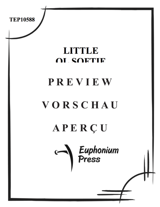 Produktgalerie: Seite 2 von 21 Little Ole Softie , , (Tuba Ensemble EEETTT + Band)