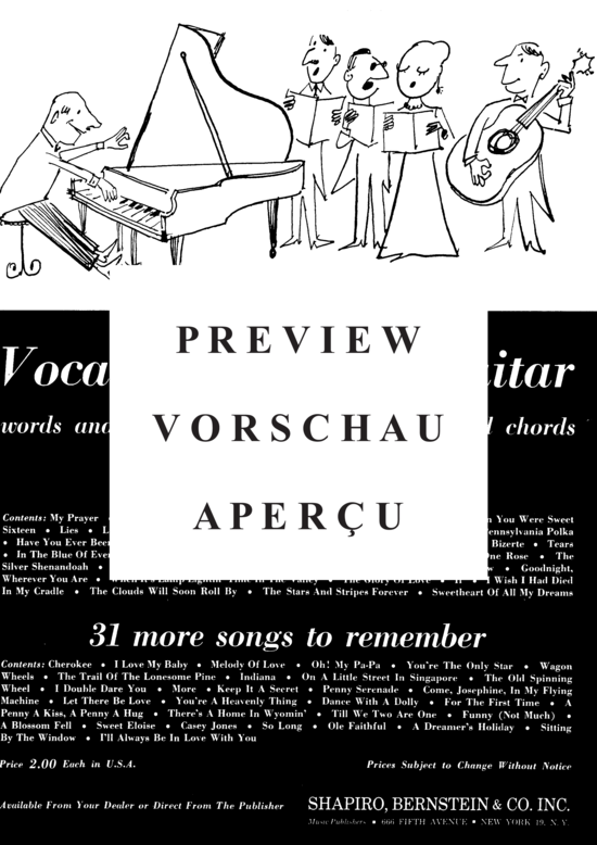 Produktgalerie: Seite 7 von 8 Baby Shoes , Goodwin, Joe  and Ed. Rose , Klavier und Gesang