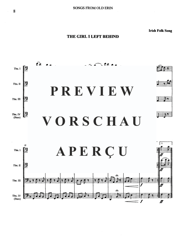 Produktgalerie: Seite 10 von 11 Songs From Old Erin, , Posaunen Quartett